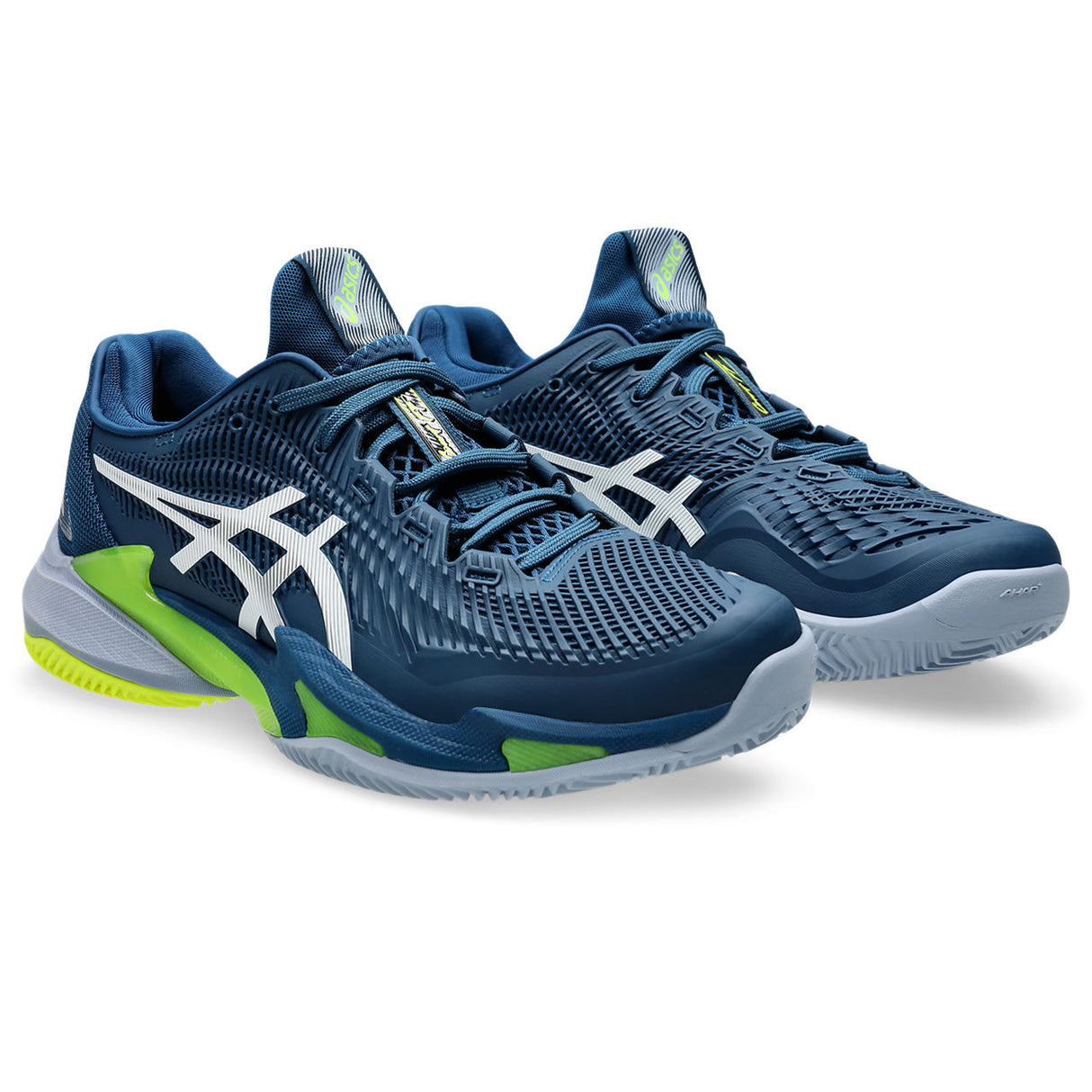Asics Tennisschoen Court FF 3 Clay Heren Blauw Wit