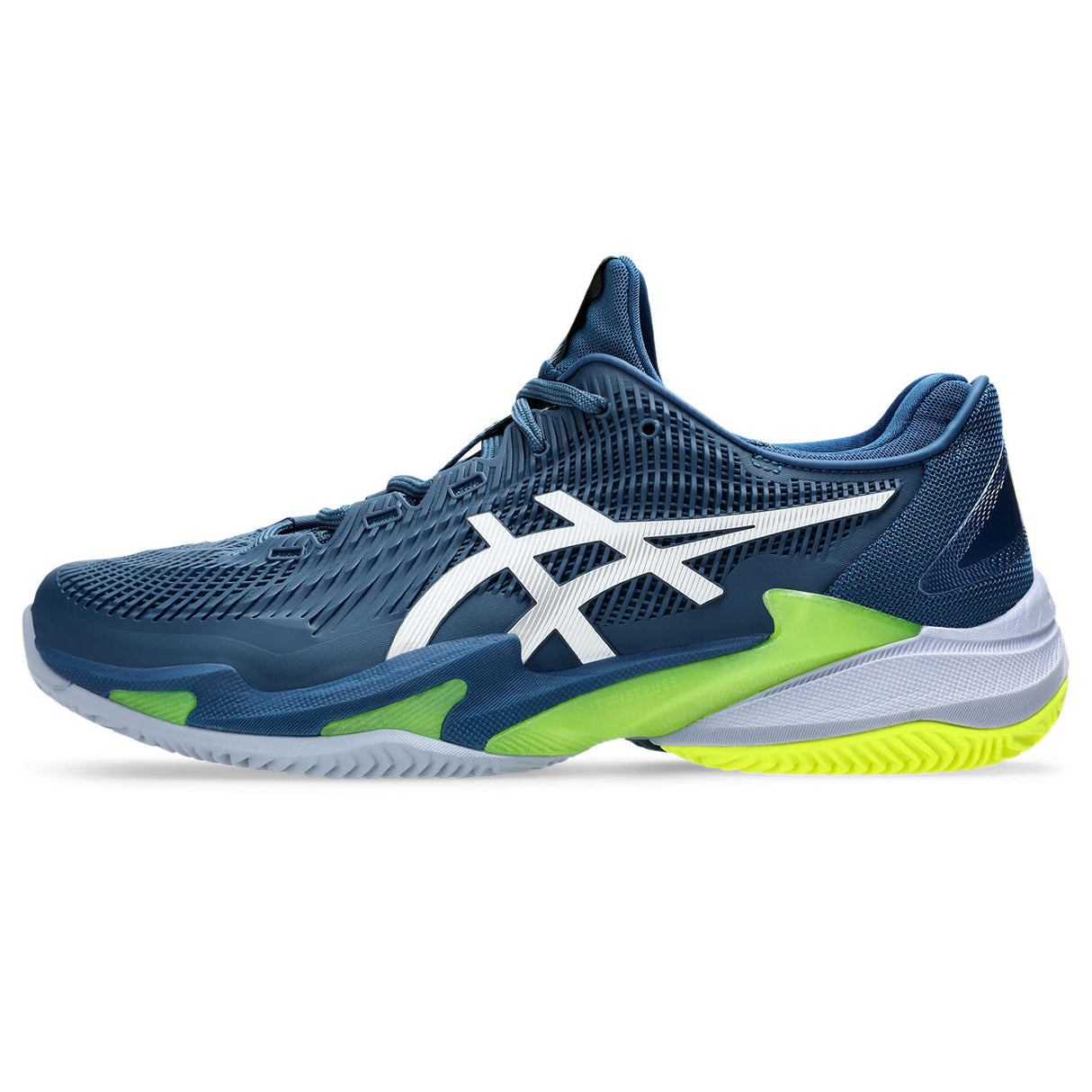 Asics Tennisschoen Court FF 3 Clay Heren Blauw Wit