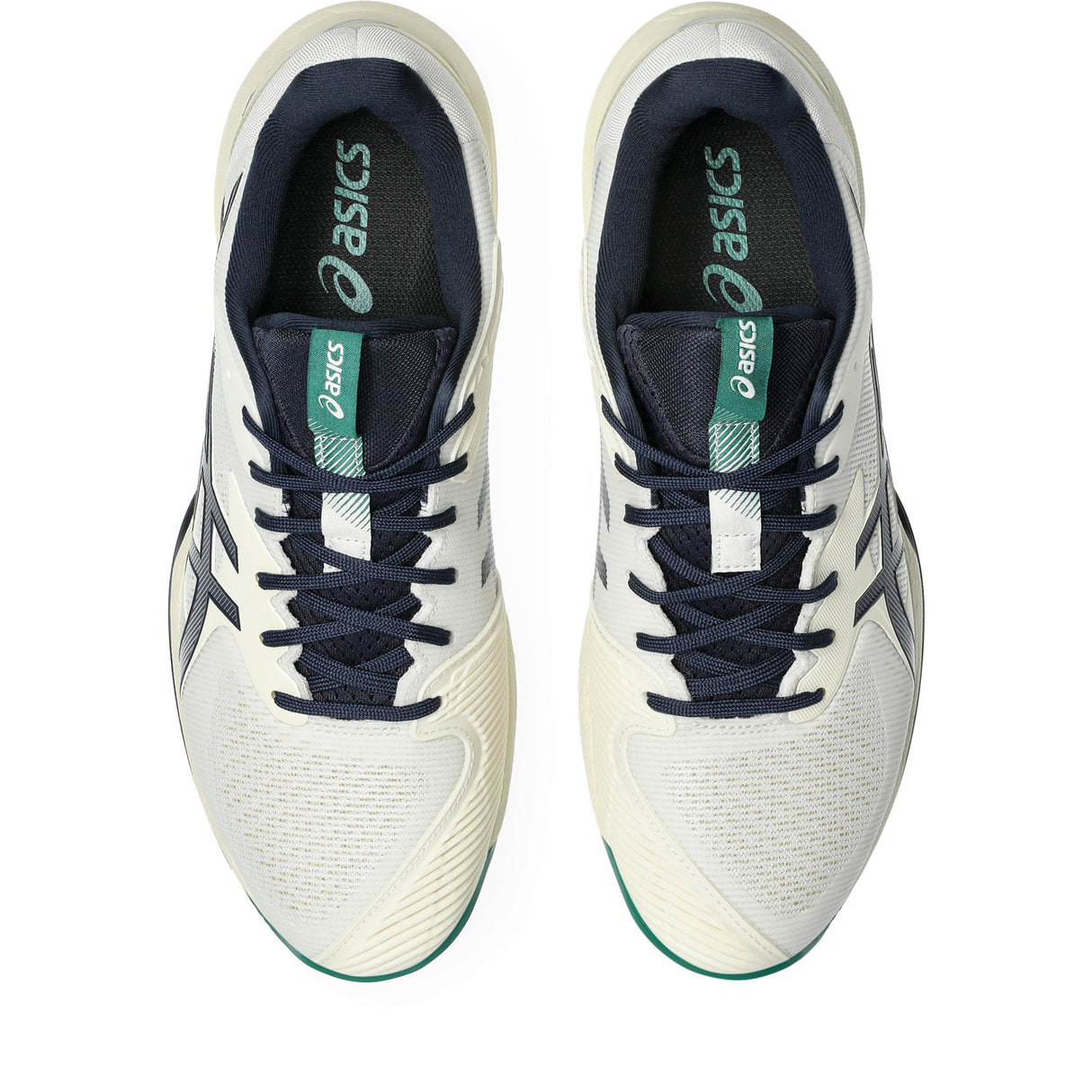Asics Tennisschoen Solution Speed FF 3 Clay Heren Wit Groen