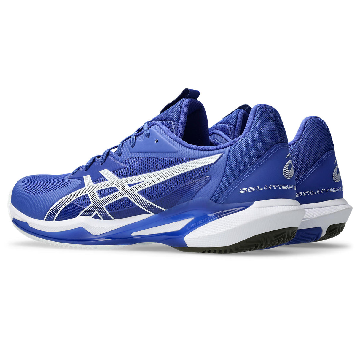 Asics Tennisschoen Solution Speed FF 3 Clay Heren Blauw Wit