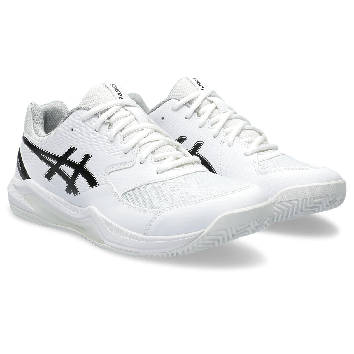 Asics Tennisschoen Gel Dedicate 8 Clay Heren Wit Zwart