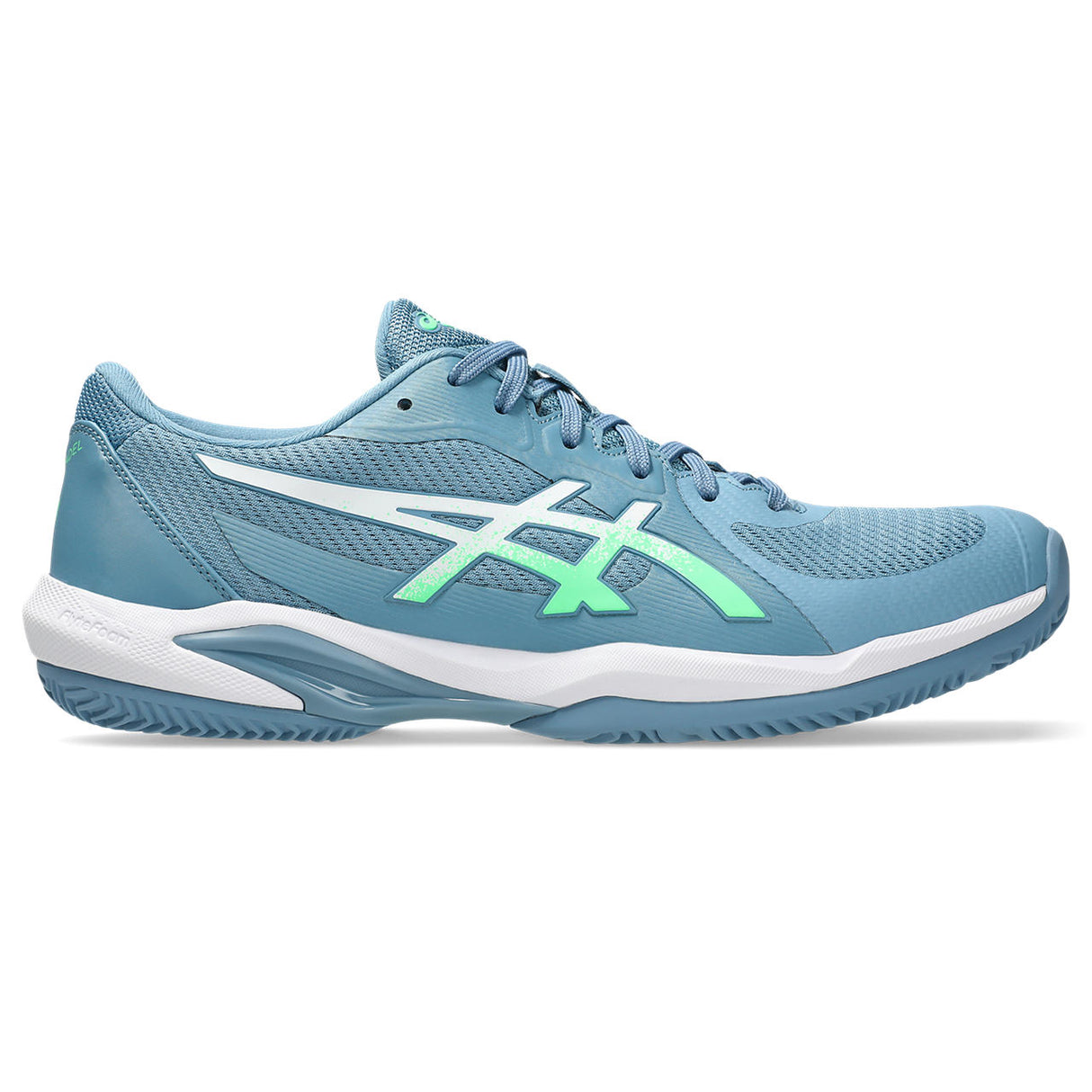 Asics Padelschuh Solution Swift FF 2 Padel Herren Blau Grün