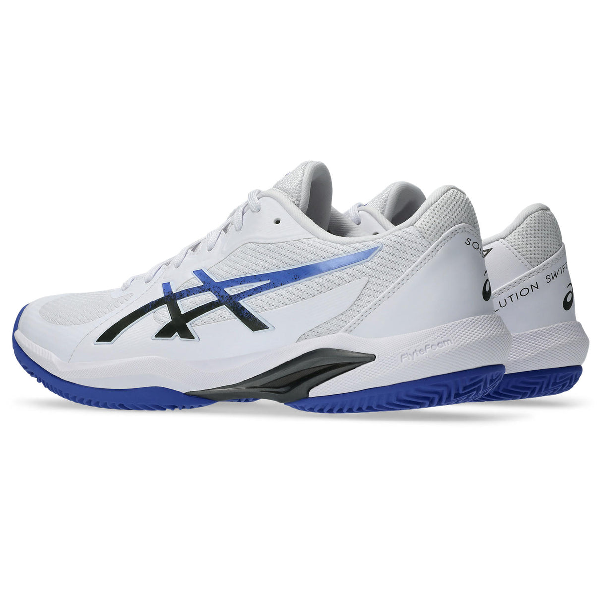 Asics Tennisschuh Solution Swift FF 2 Clay Herren Weiß Blau