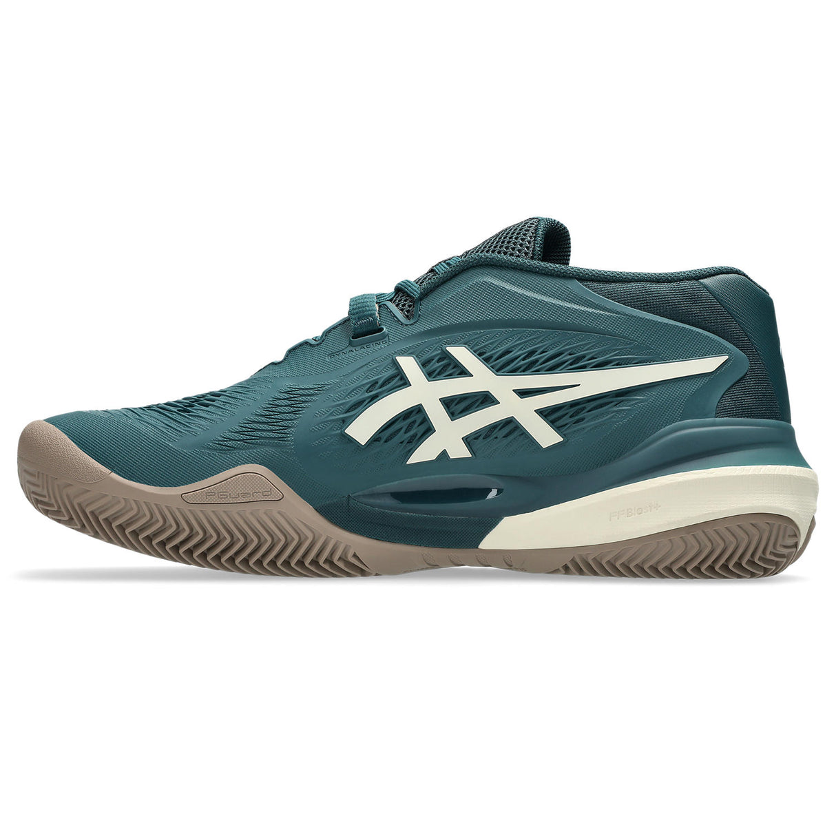 Asics Tennisschoen Gel Resolution X Clay Heren Groen