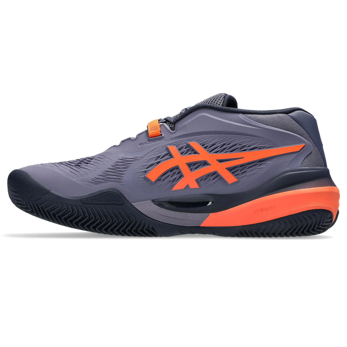 Asics Tennisschoen Gel Resolution X Clay Heren Paars/Oranje