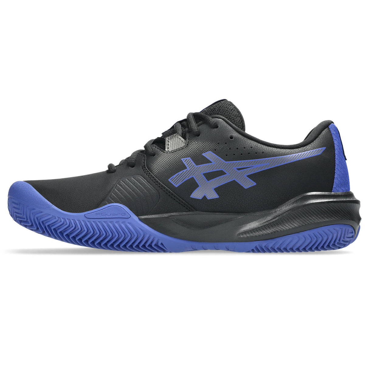 Zwarte Asics tennisschoen gravel