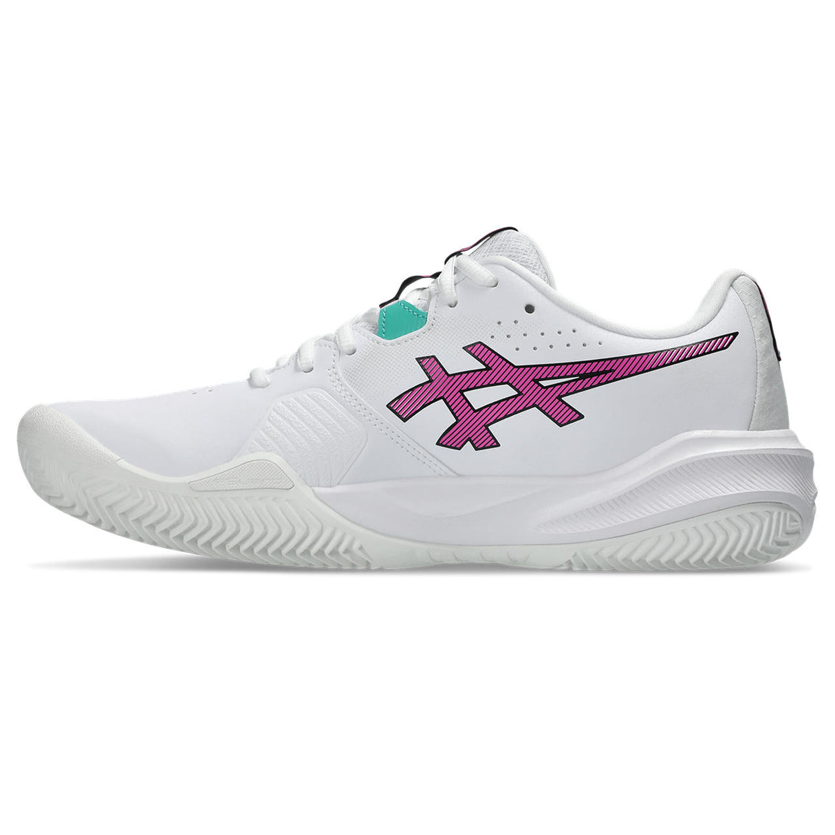Asics Tennisschuh Gel Challenger 15 Clay Herren Weiß Rosa