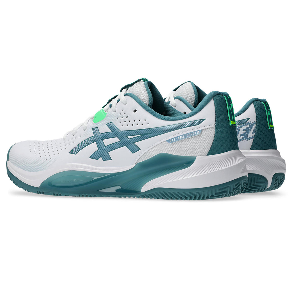 Asics Padelschuh Gel Challenger 15 Herren Weiß Blau