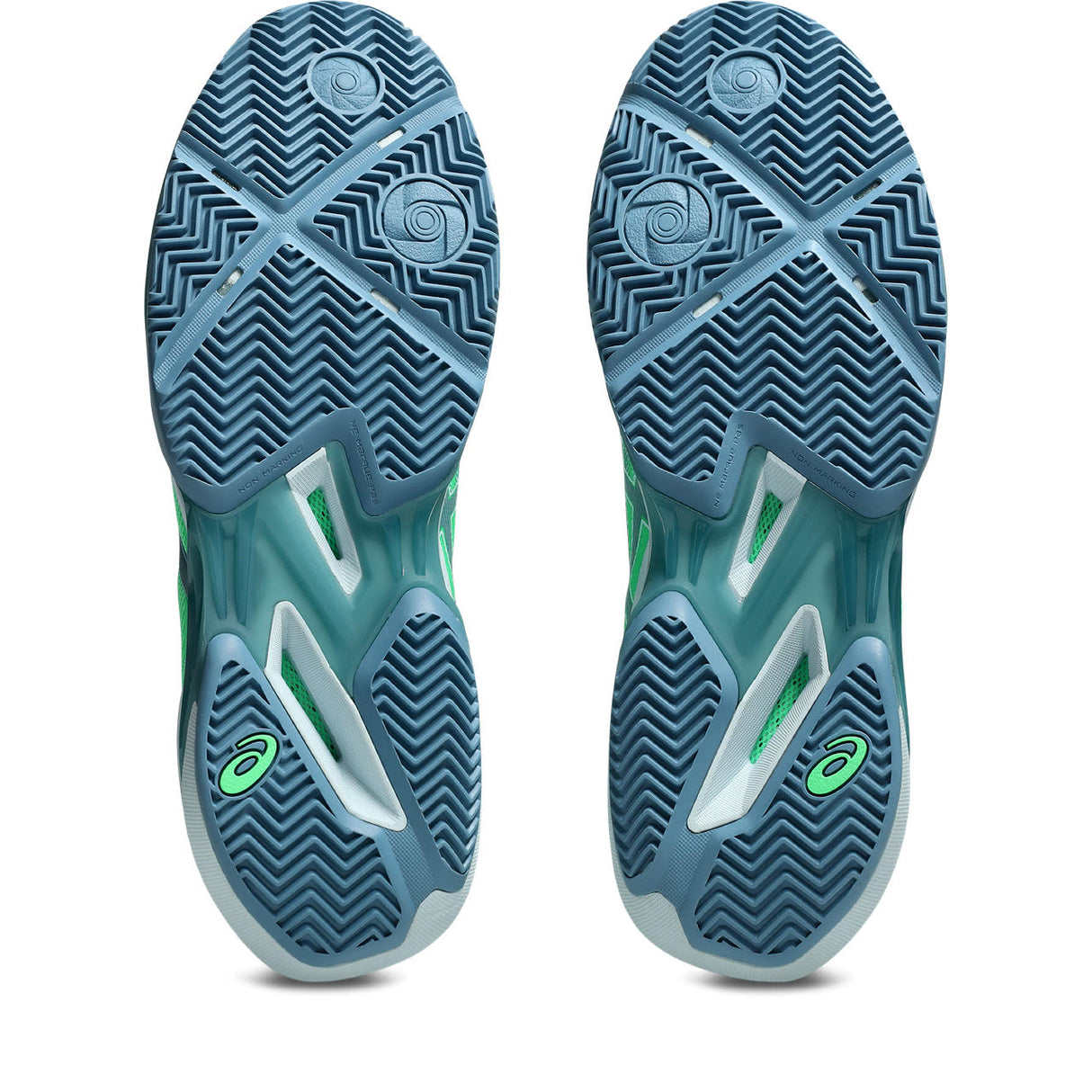 Asics Sonicsmash FF Padelschuh Herren Grün Blau