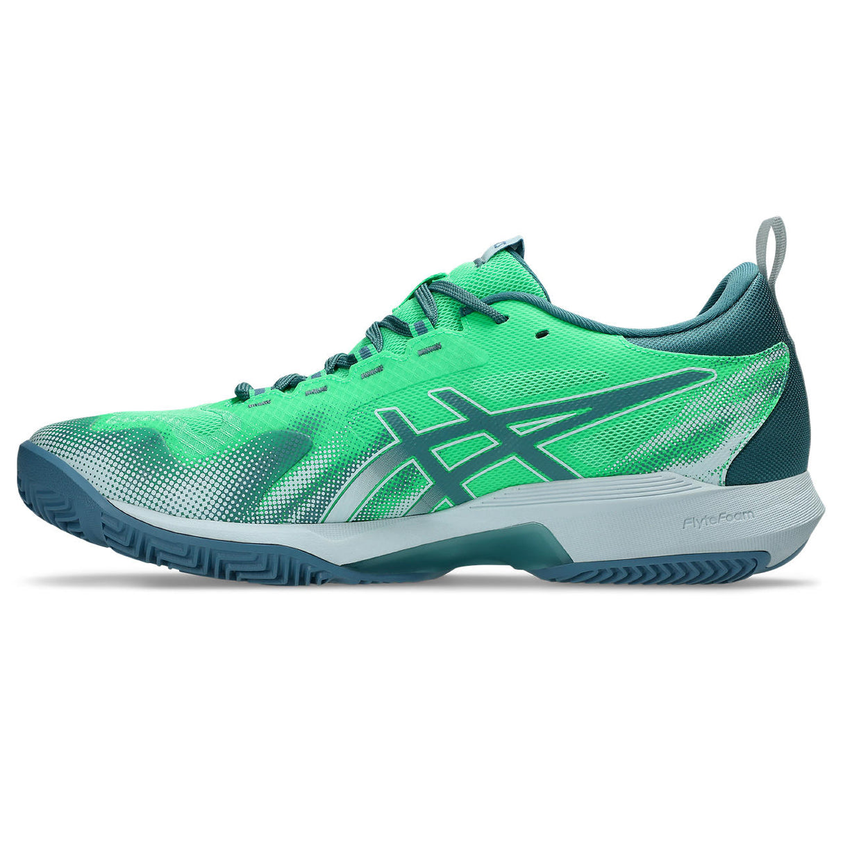 Asics Sonicsmash FF Padelschuh Herren Grün Blau