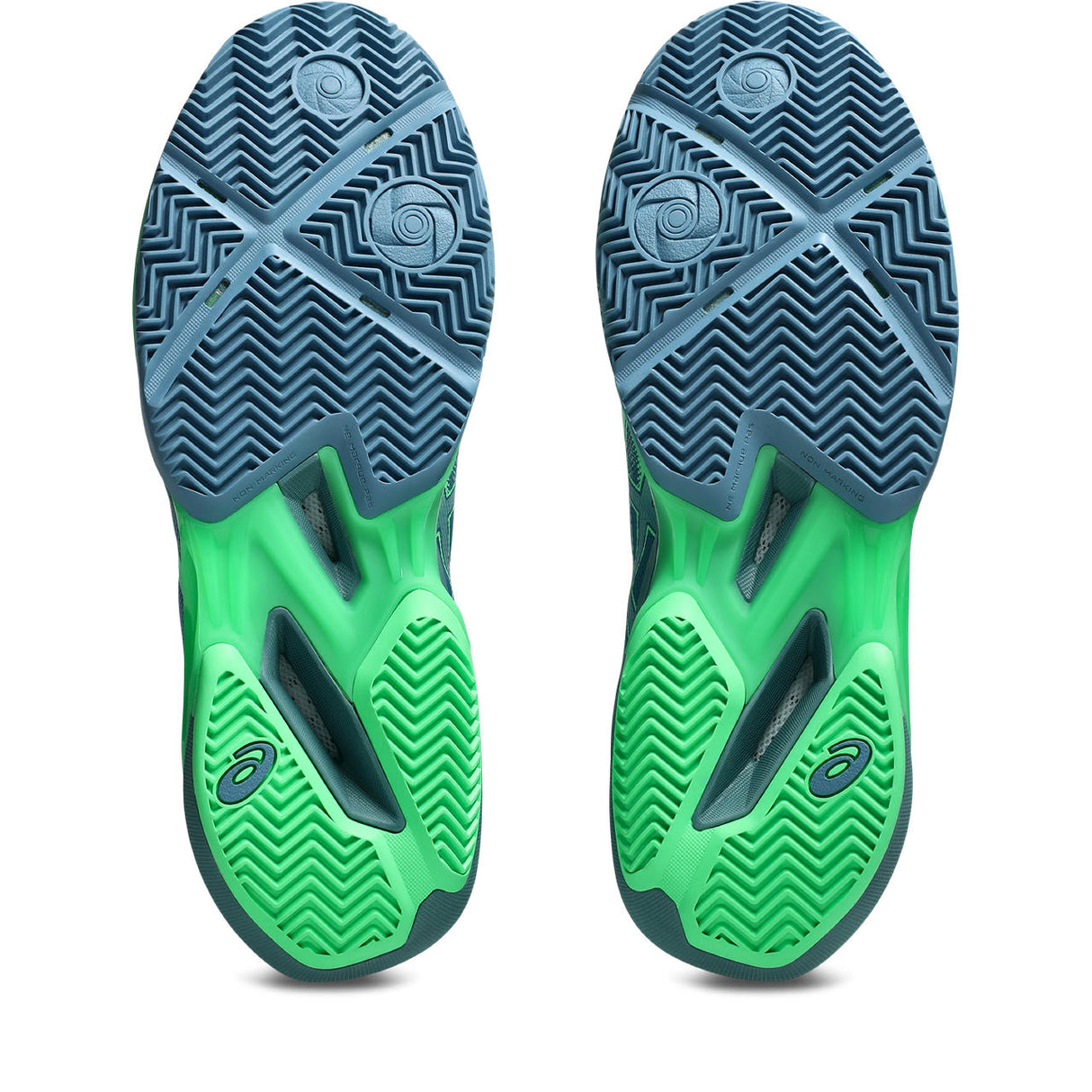 Asics Sonicsmash FF Padelschuh Herren Blau Grün