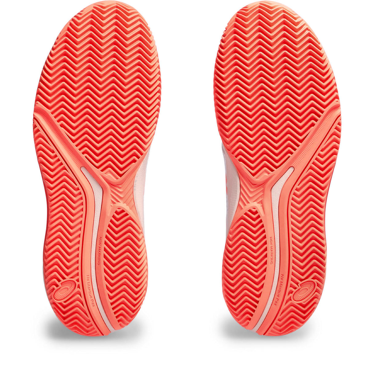Asics Gel Challenger 14 Clay Tennisschuh für Damen, Weiß/Orange