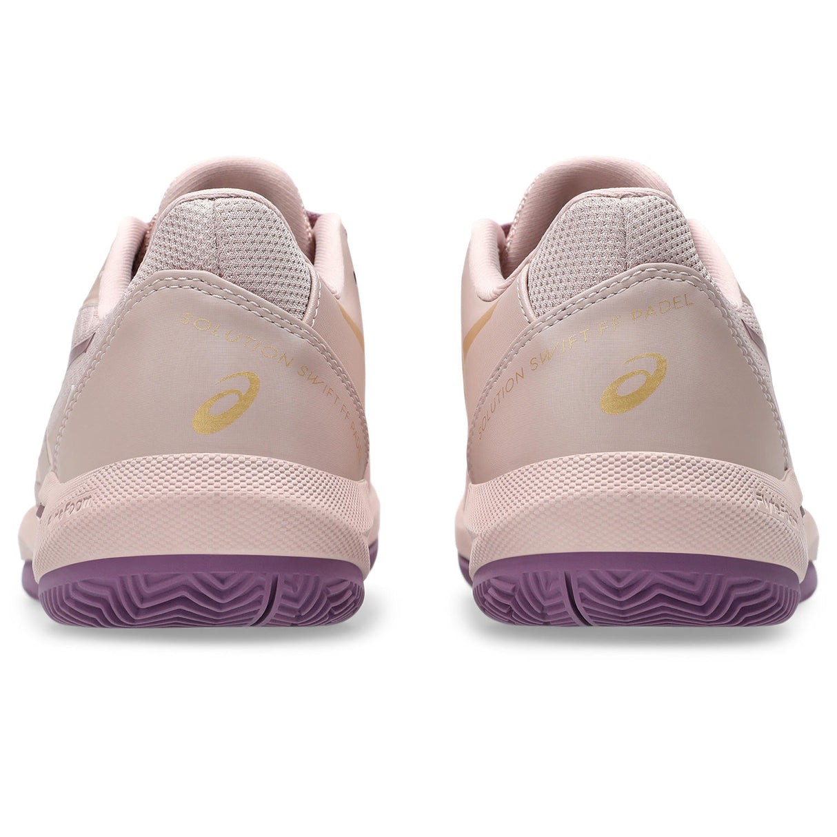 Asics Padelschoen Solution Swift FF 2 Dames Roze / Goud