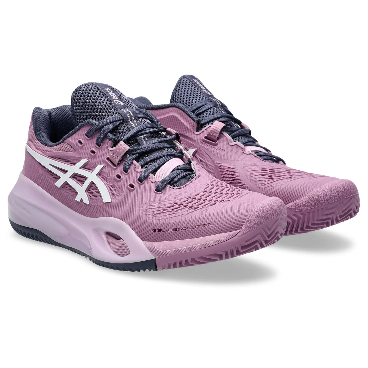 asics padel en tennisschoen paars