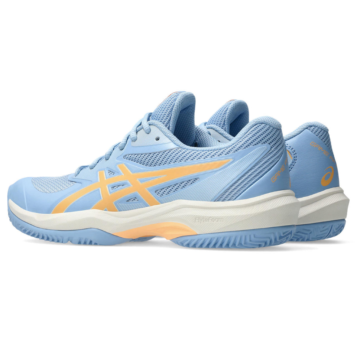 Asics Game FF Padelschuh für Damen in Blau und Orange