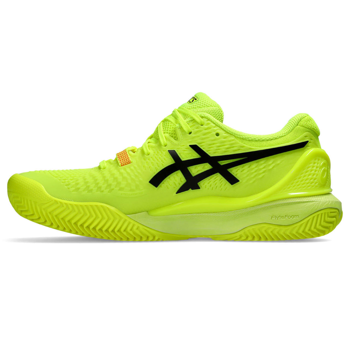 Asics Tennisschoen Gel Resolution 9 Clay Dames Geel