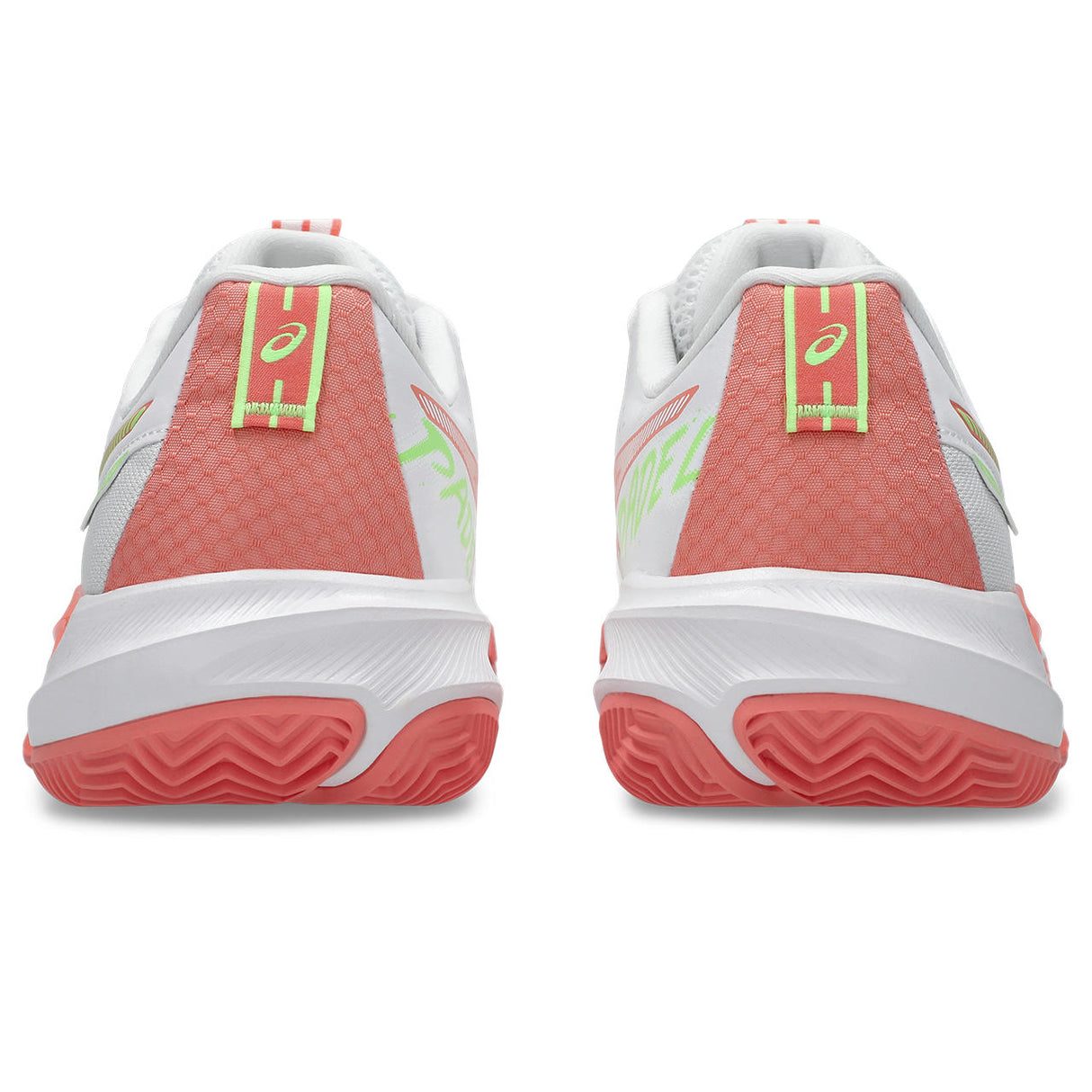 Asics Gel Challenger 15 Padelschuh für Damen, Weiß/Orange