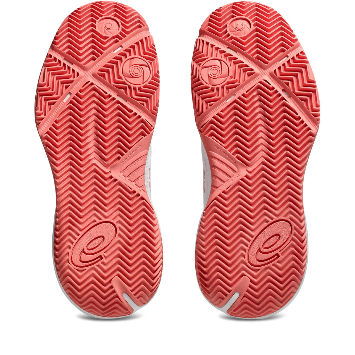 Asics Gel Challenger 15 Padelschuh für Damen, Weiß/Orange