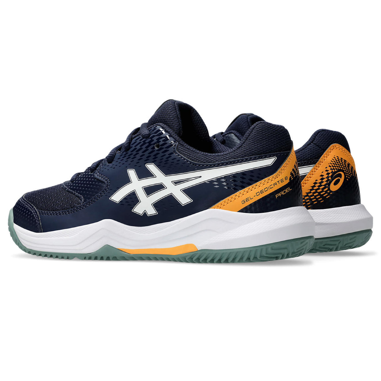Asics Gel Dedicate 8 GS Junior Padelschuh Blau Weiß