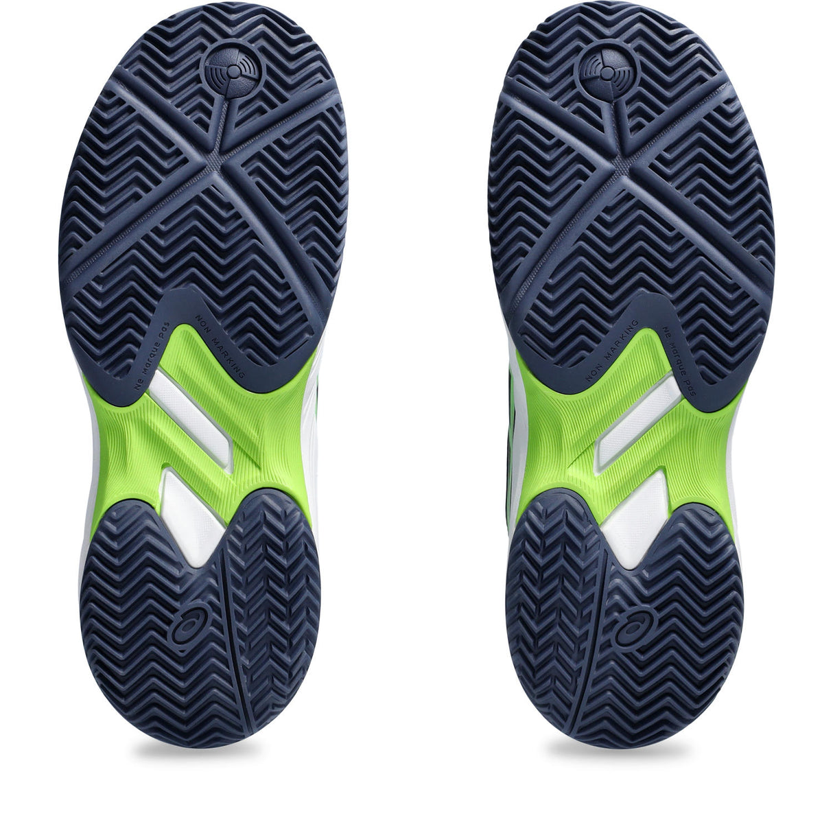 Asics Gel Game 9 GS Junior Padelschuh Schwarz/Limette