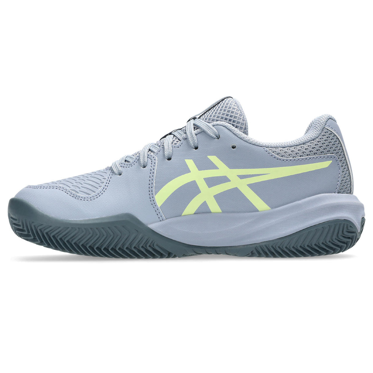 Asics Gel Resolution X GS Clay Junior Tennisschuh Grau