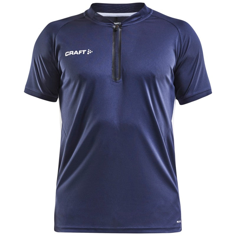 Craft Poloshirt Pro Control Impact Heren Navy Wit