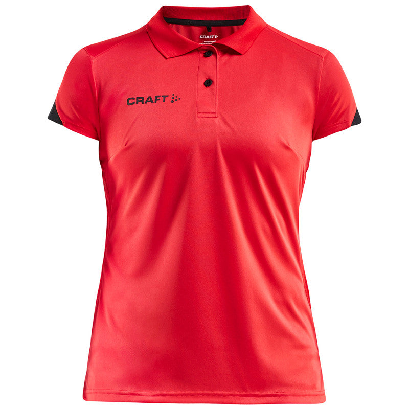 Craft Poloshirt Pro Control Impact Damen Rot