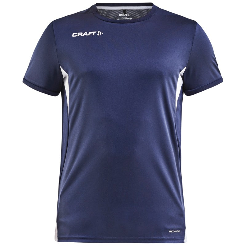 Craft T-Shirt Pro Control Impact SS Tee Junior Navy White