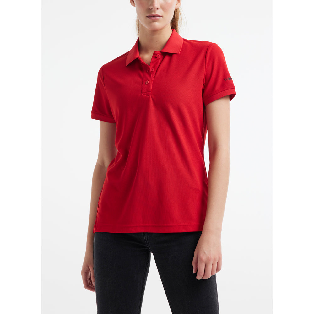 Craft Poloshirt Core Unify Damen Rot