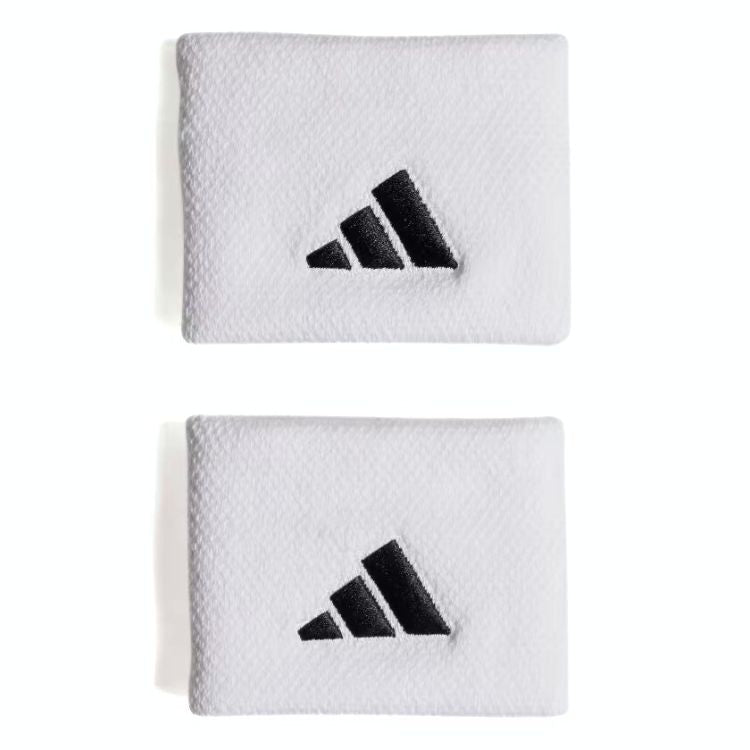Adidas Armband, klein, weiß, 2 Stück