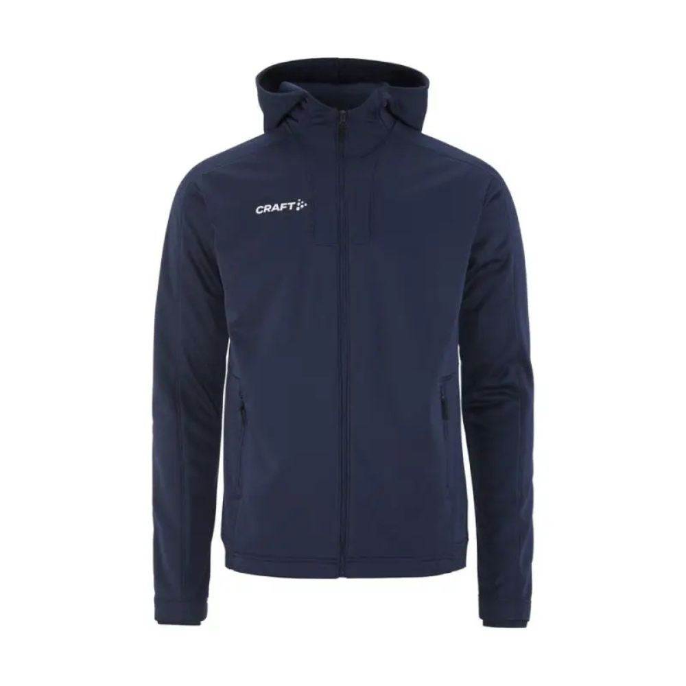 Craft Jacket Evolve 2.0 Brushed Hood Herren Marineblau