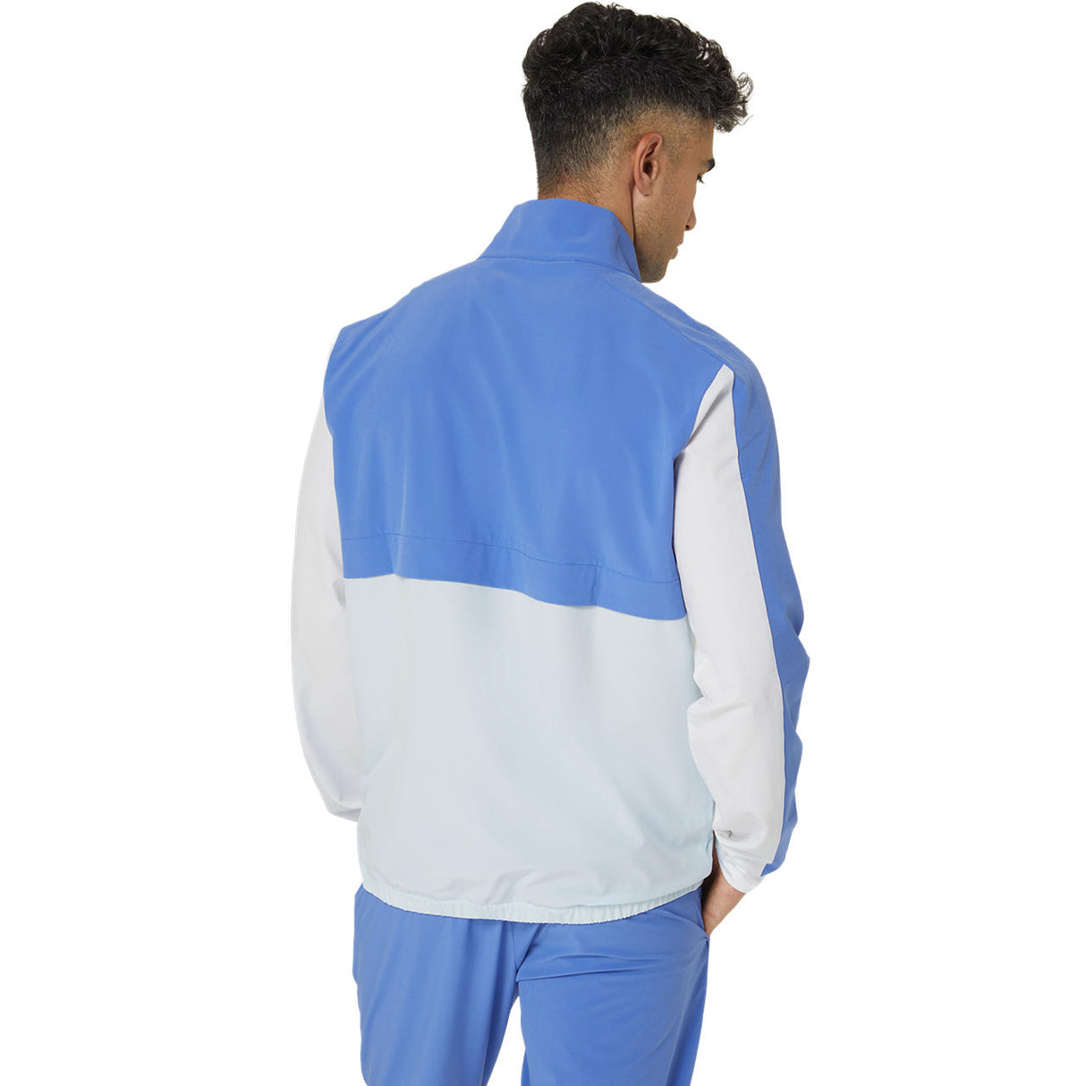 Asics Jacket Match Herren Saphirblau Weiß