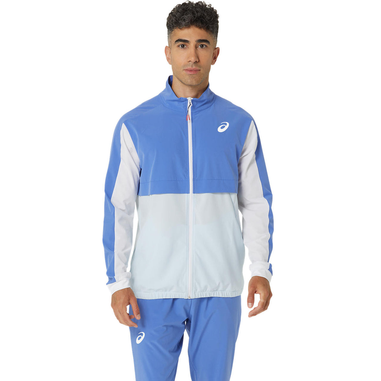 Asics Jacket Match Herren Saphirblau Weiß