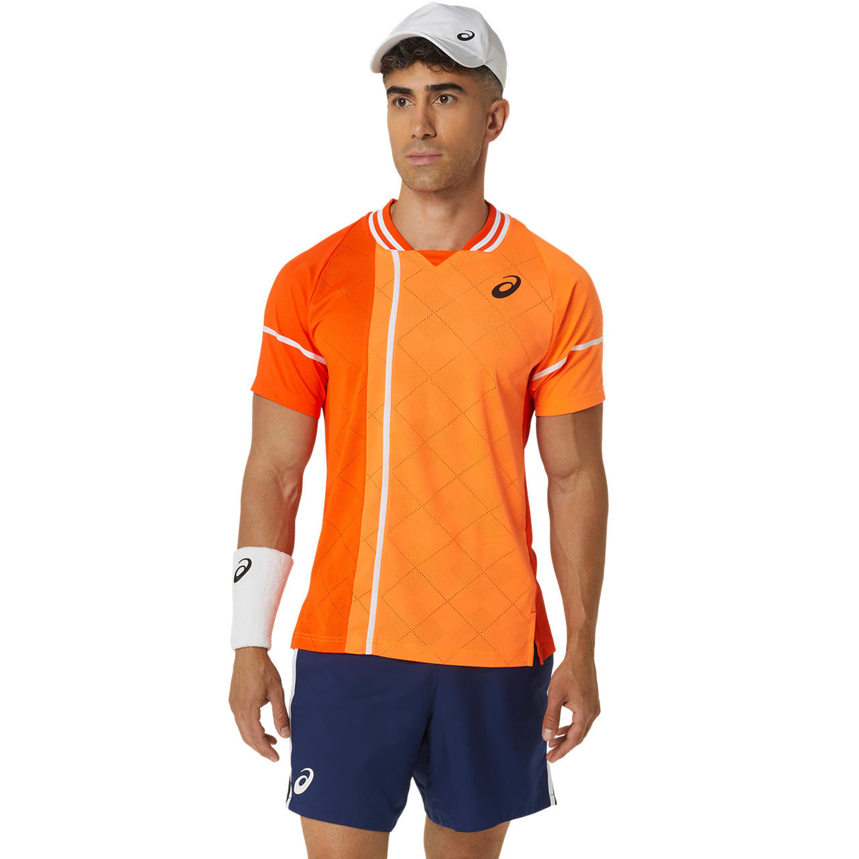 Asics T-Shirt Match Actibreeze SS Top Koi Heren Oranje