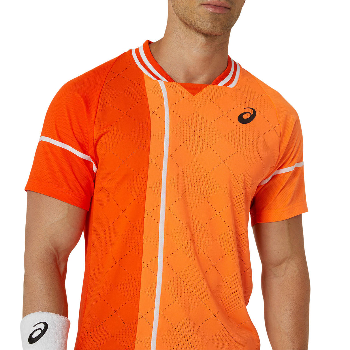 Asics T-Shirt Match Actibreeze SS Top Koi Heren Oranje