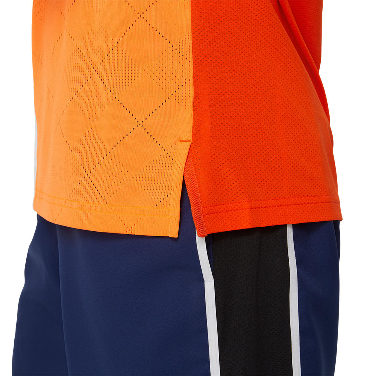 Asics T-Shirt Match Actibreeze SS Top Koi Heren Oranje