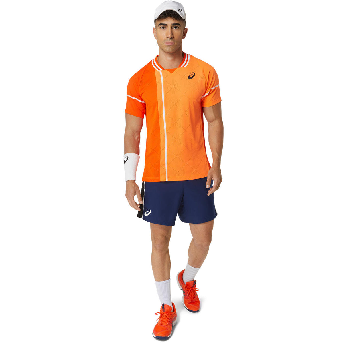 Asics T-Shirt Match Actibreeze SS Top Koi Heren Oranje