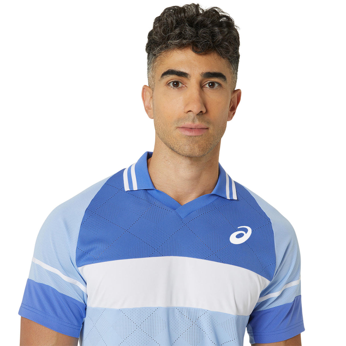 Asics Polo-Shirt Match Actibreeze Herren Blau
