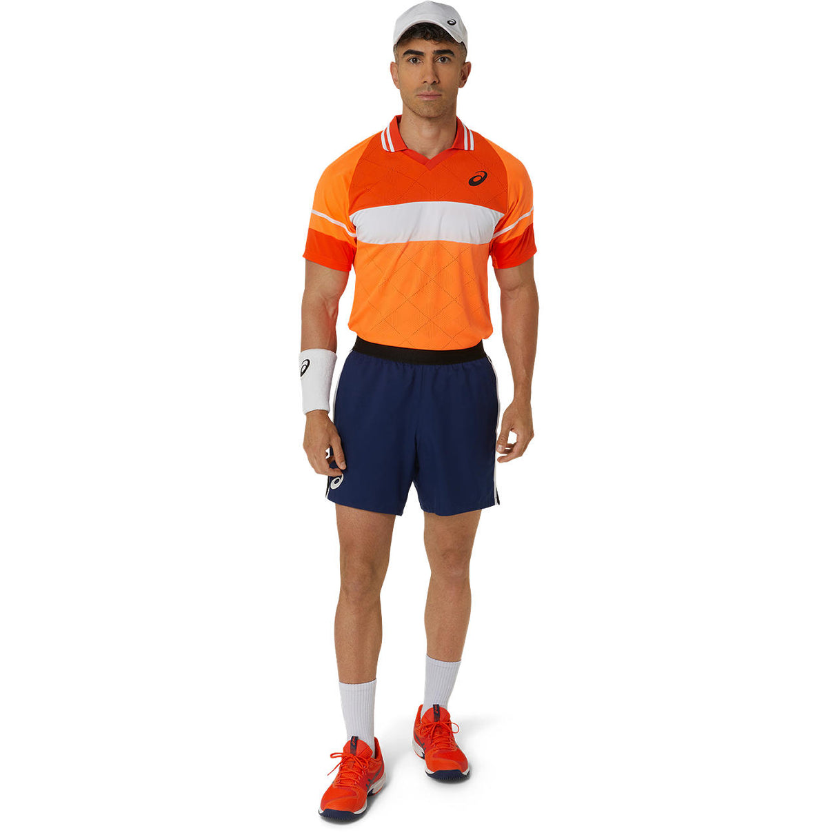 Asics Poloshirt Match Actibreeze Herren Koi Orange