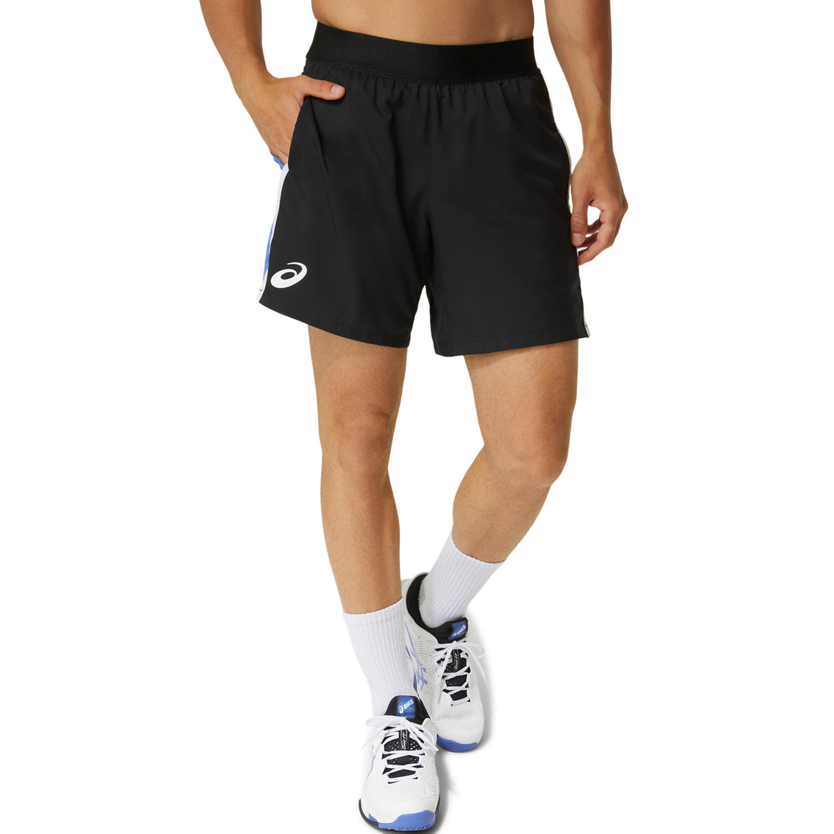 Asics Short Match 7IN Herren Schwarz