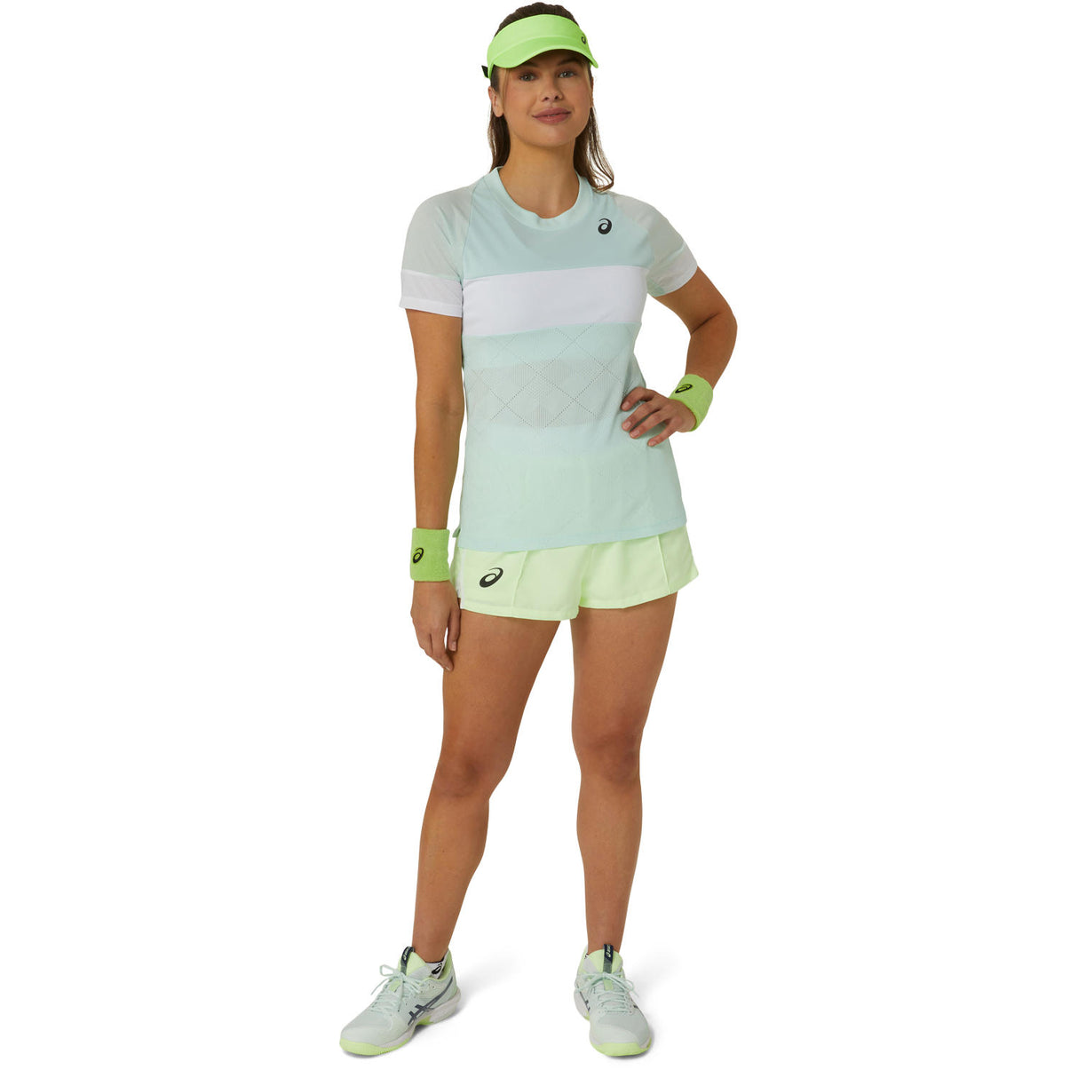 Asics T-Shirt Game SS Top Damen Mint