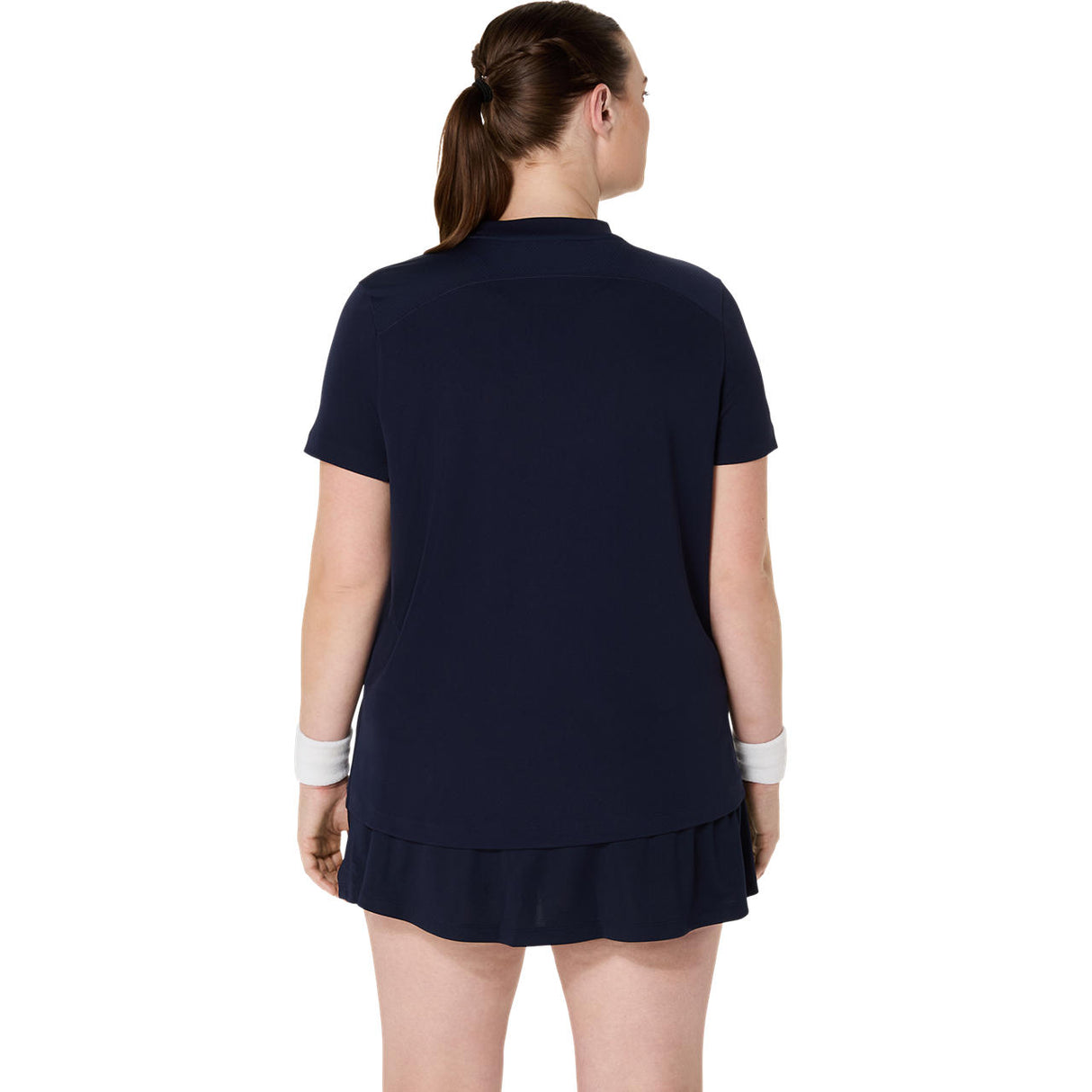 Asics T-Shirt Court SS Top Dames Navy
