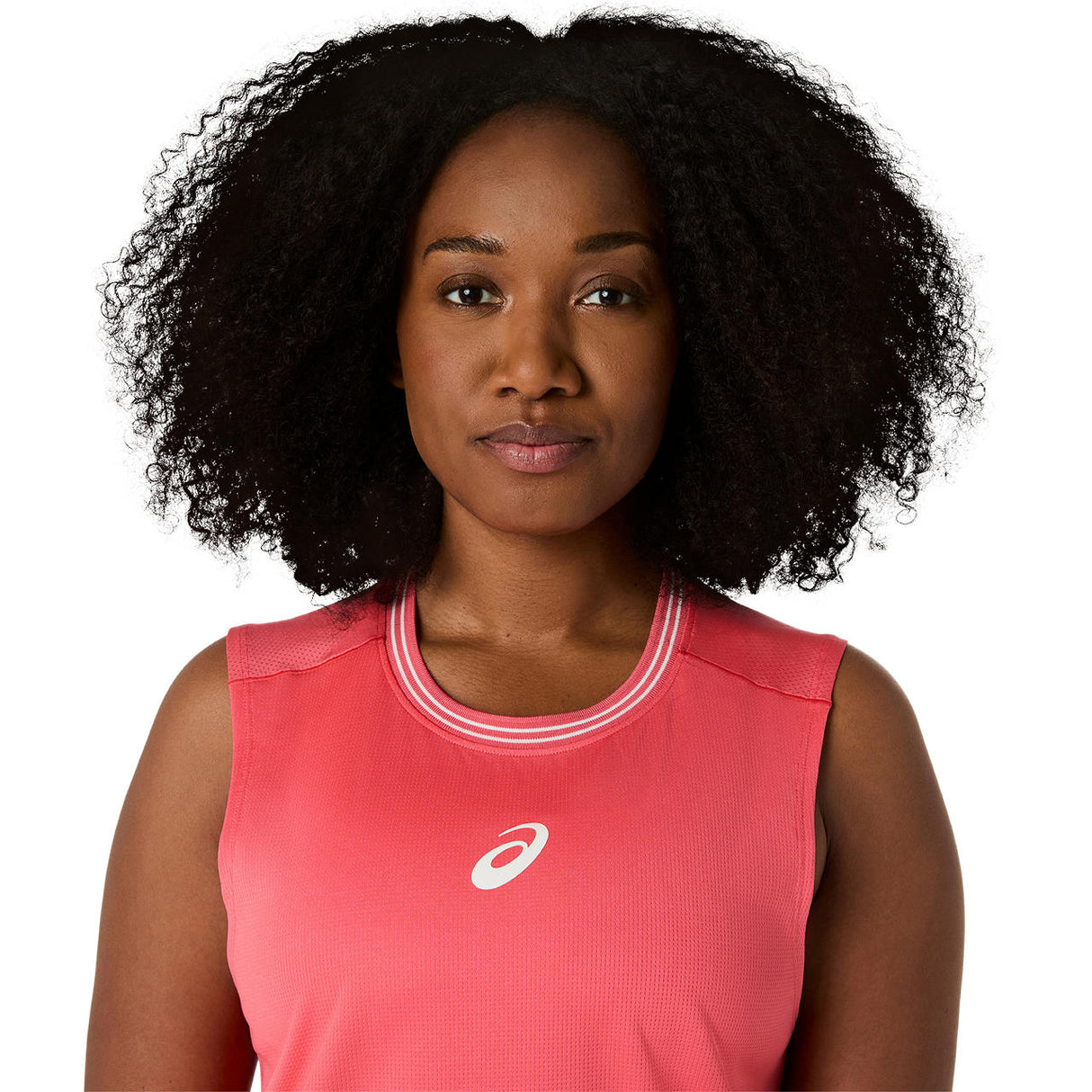 Asics Tank Top Game Sleeveless Top Dames Roze