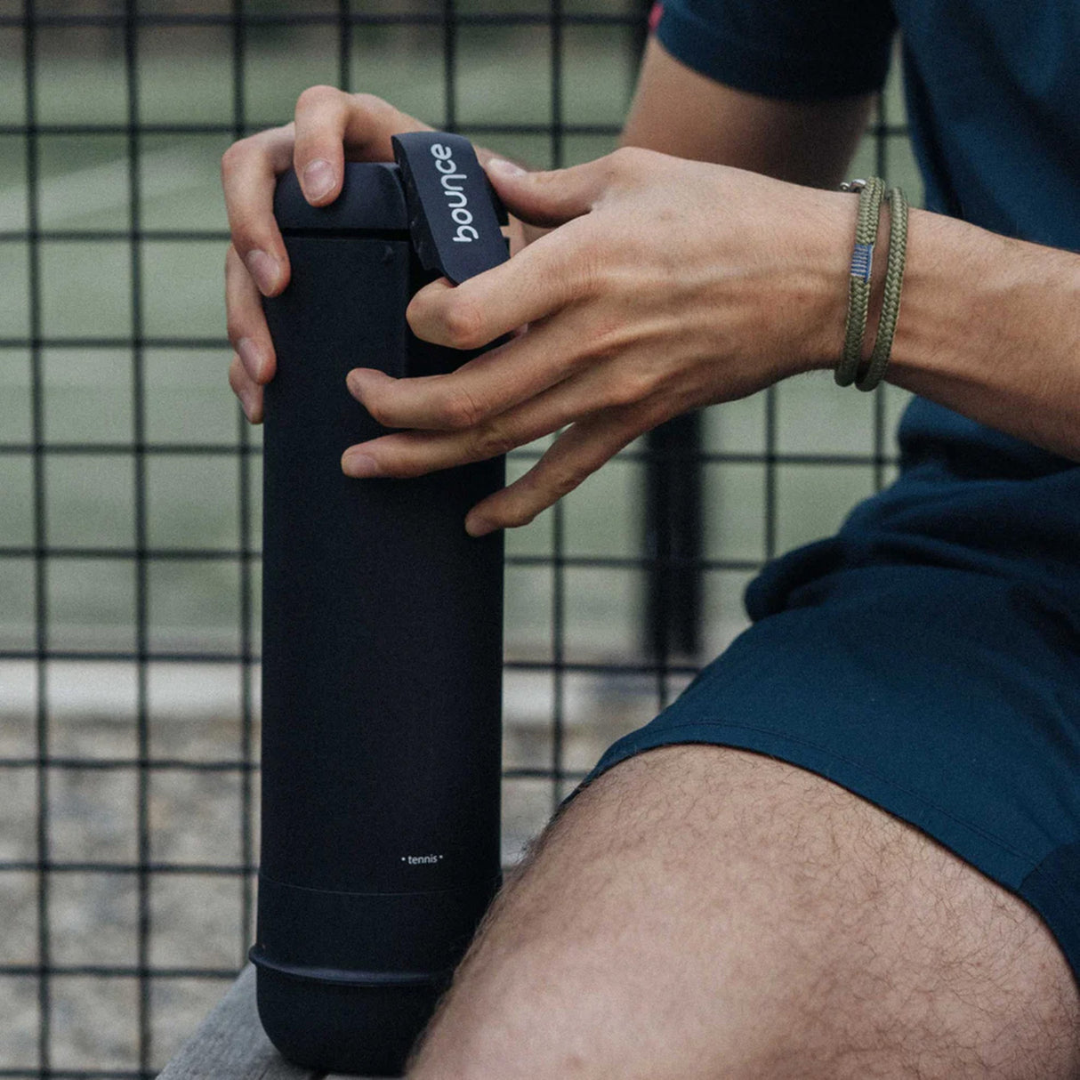 Bounce Tube Padel Druckhalter für 4 Bälle