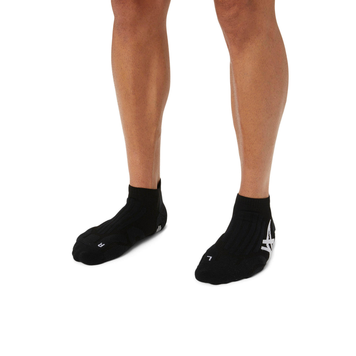 Asics Sportsocken Court + Tennissocken Knöchelsocken Schwarz Unisex