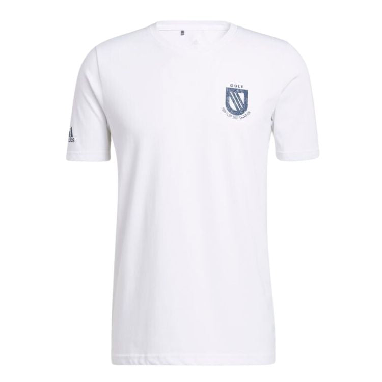 Adidas Golf-T-Shirt für Herren, Weiß