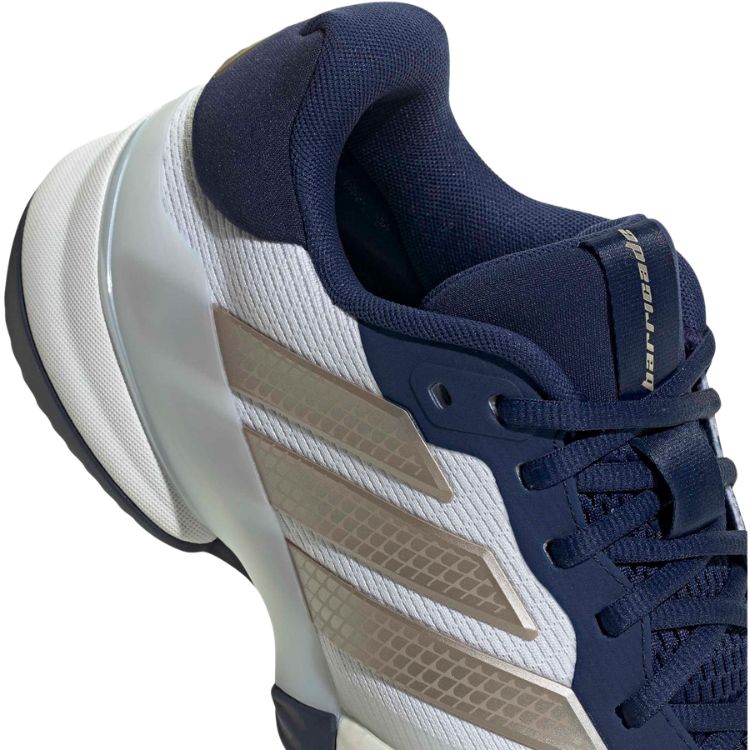 Adidas Tennisschoen Padelschoen Barricade 14 Clay Heren Wit Blauw