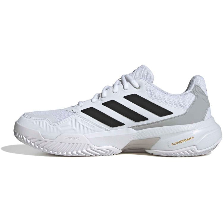 Adidas Tennisschoen Padelschoen Courtjam Control 3 Clay Heren Wit Zwart