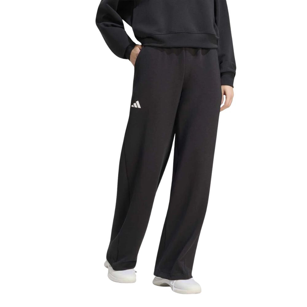 Adidas Cover Up Pants Dames Zwart Voorkant