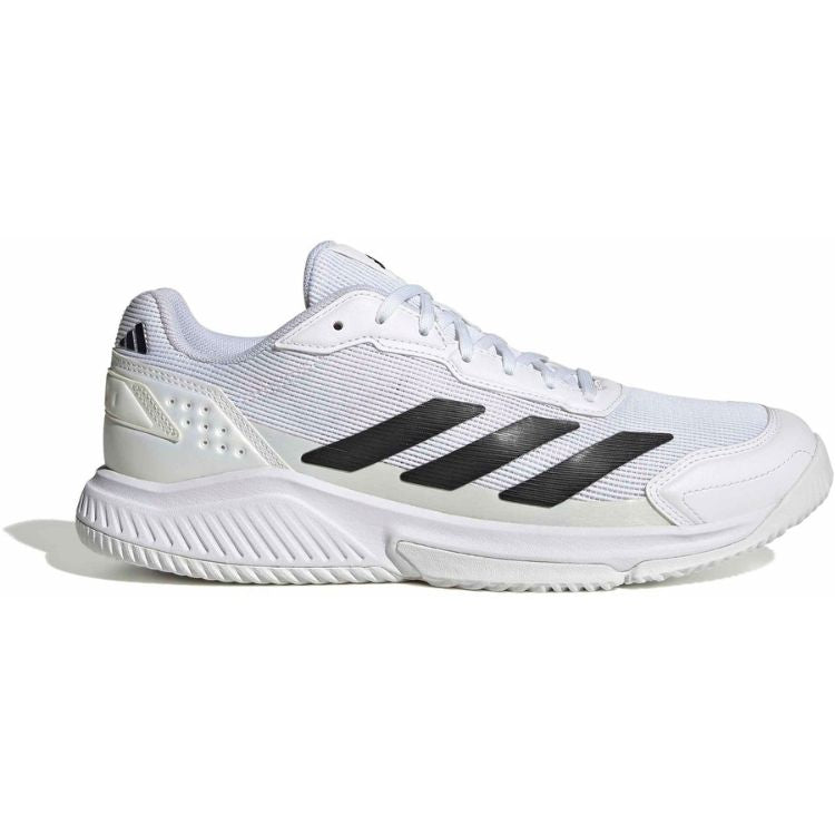 Adidas Padelschoen Courtquick Padel Heren Wit Zwart